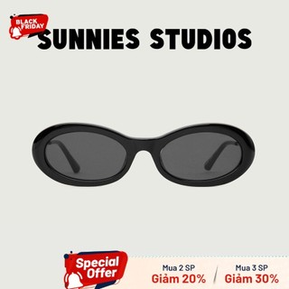 SUNNIES STUDIOS - Kính Mát Gọng Oval Jackie Ink Midnight - 60361RP-1