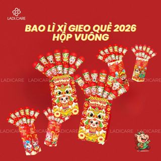  Bao lì xì 12 con giáp gieo quẻ may mắn bộ quẻ Tài Lộc Hot trend Tết Bính Ngọ 2026 