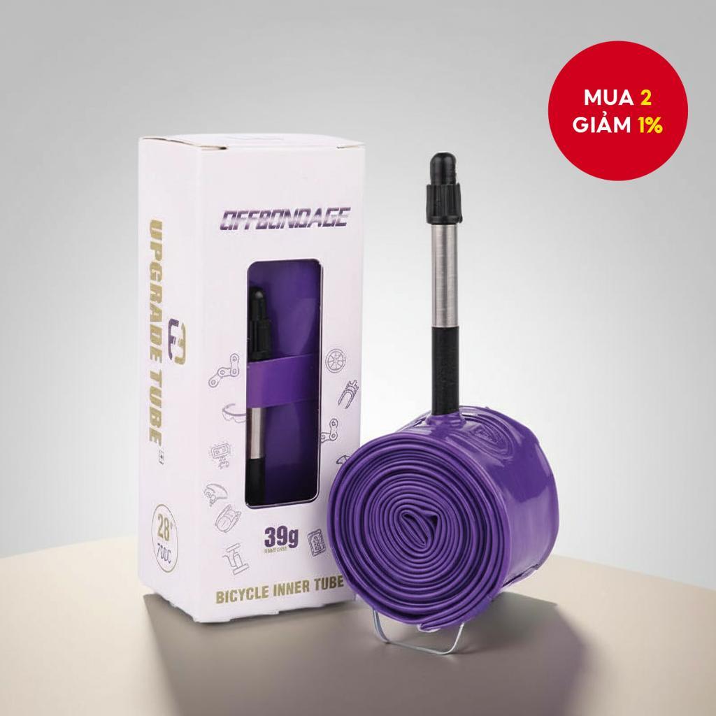 Ống bên trong xe đạp đường trường OFF 700C TPU 39g siêu nhẹ, chống thủng, 700x18-32C FV45/65/85mm