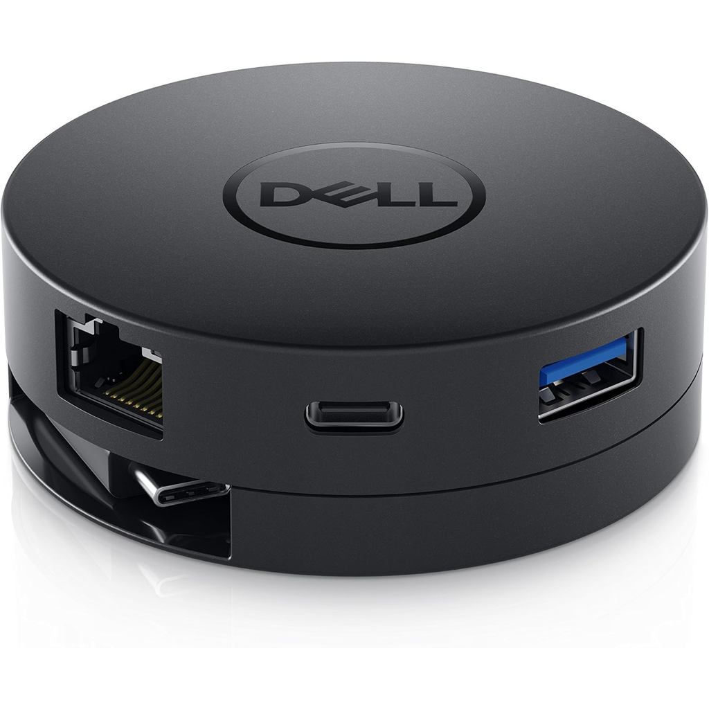 Bộ chuyển đổi di động Dell USB-C (DA300), Đen, DELL-DA300 TQWF