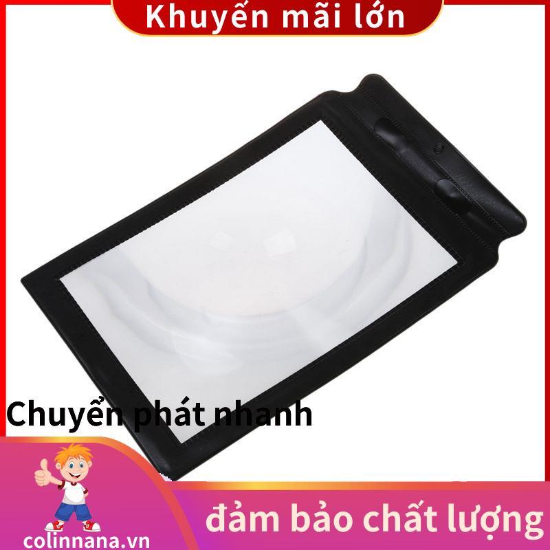 A4 Full Page 3x Tấm Kính Phóng Đại Lớn Sách Hỗ Trợ Đọc Sách Lens.cheap