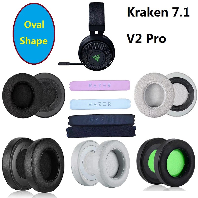 Vỏ Tai Nghe Thích Hợp Cho Razer Kraken Razer Kraken Razer Kraken Razer Kraken 7.1 V2 PRO Phiên Bản C