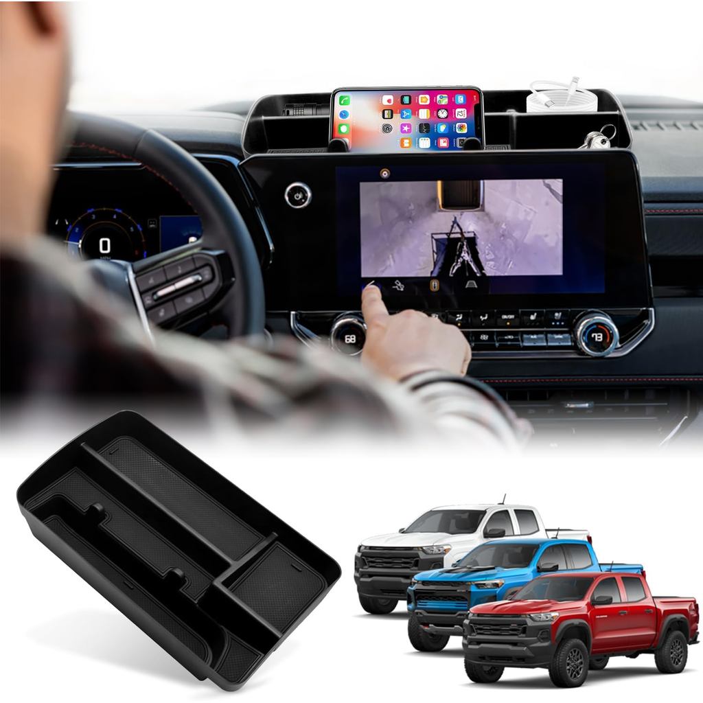 Cho 2024 2025 Chevy Colorado Dash Khay Bảo Quản, Cho 2023-2025 Chevy Colorado Chèn Phía Sau Màn Hình