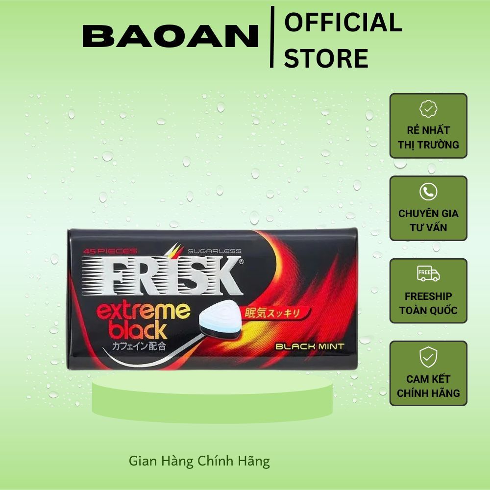 Kẹo Bạc Hà Neo Frisk Peppermint Nhật Bản 50 viên [Mẫu mới 2025]