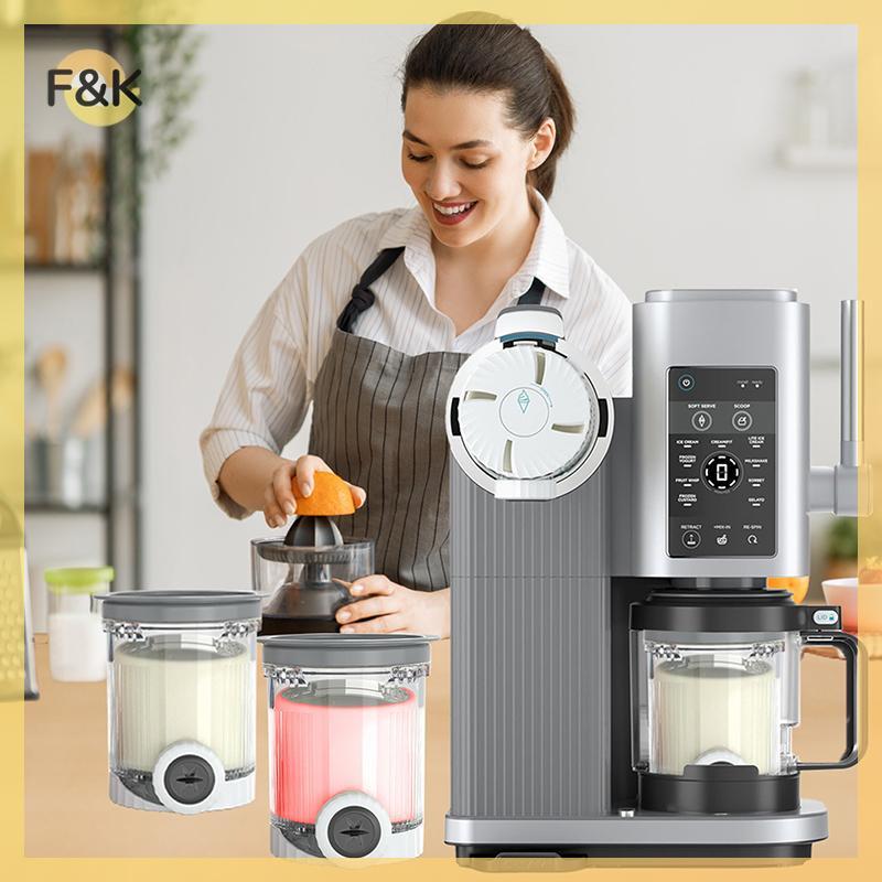 Nắp và nắp đậy F & K cho máy làm kem & mềm dòng Swirl NC700, máy rửa chén an toàn, XSK7PNTLD2B64B.