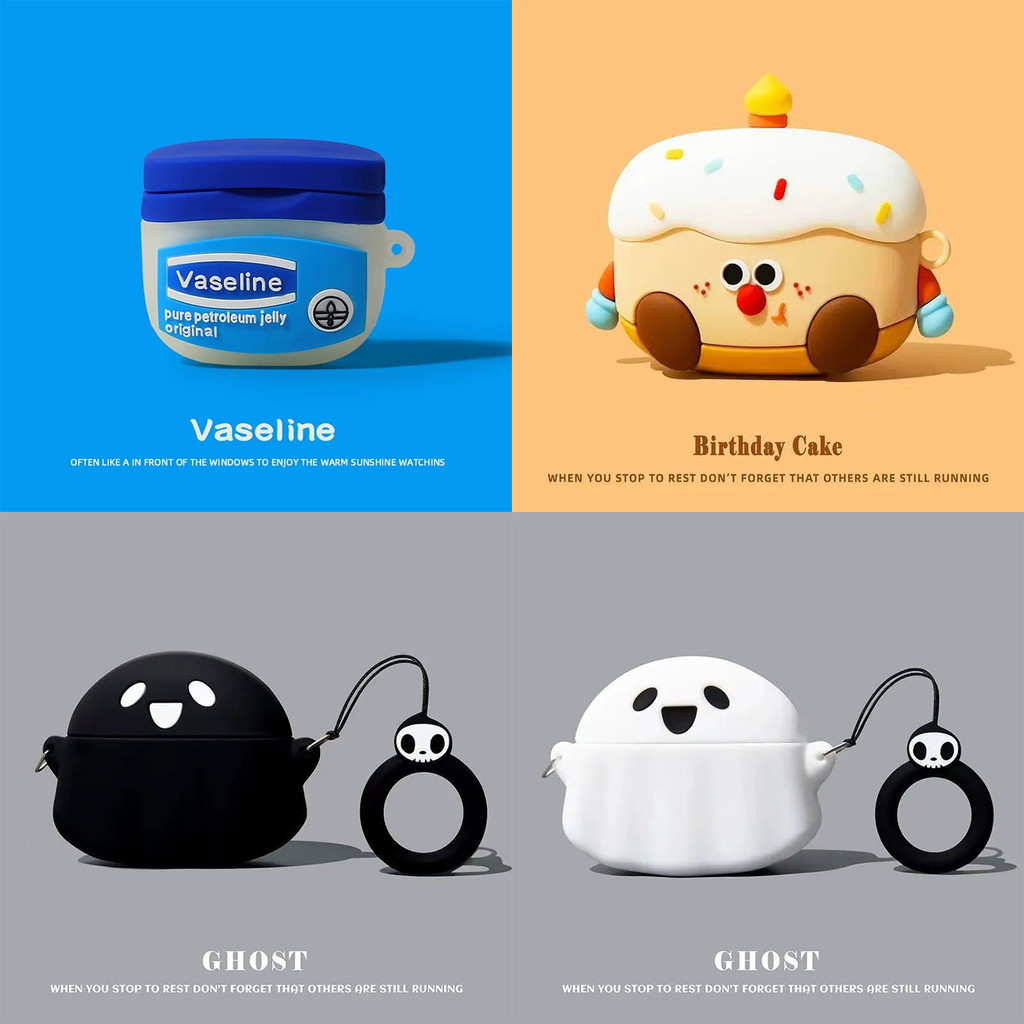 Ốp Mềm Silicon Hoạt Hình Dễ Thương Cho Panasonic Technics AZ100, Vỏ Bảo Vệ Tai Nghe Bluetooth