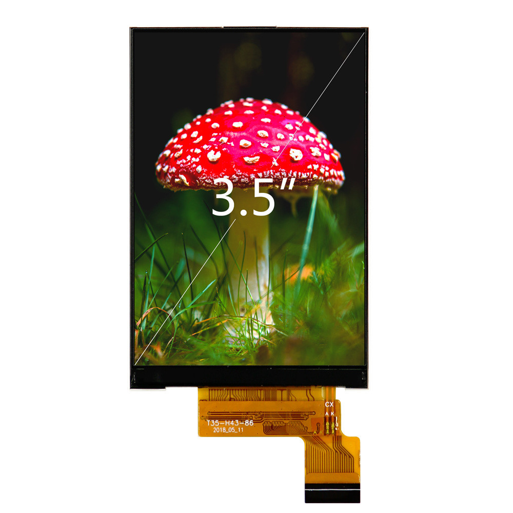 Màn hình TFT12cm 320 * 480 8-Bit 24Pin MCU Cổng song song TN Mô-đun màn hình LCD nổi bật