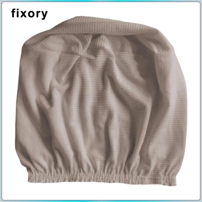 Vỏ Ottoman, Vỏ Bảo Vệ Ottoman Co Giãn, Mềm Mại, Màu Trơn, Dày Cho Chân Đế Ottoman, Đường Kính 58,463