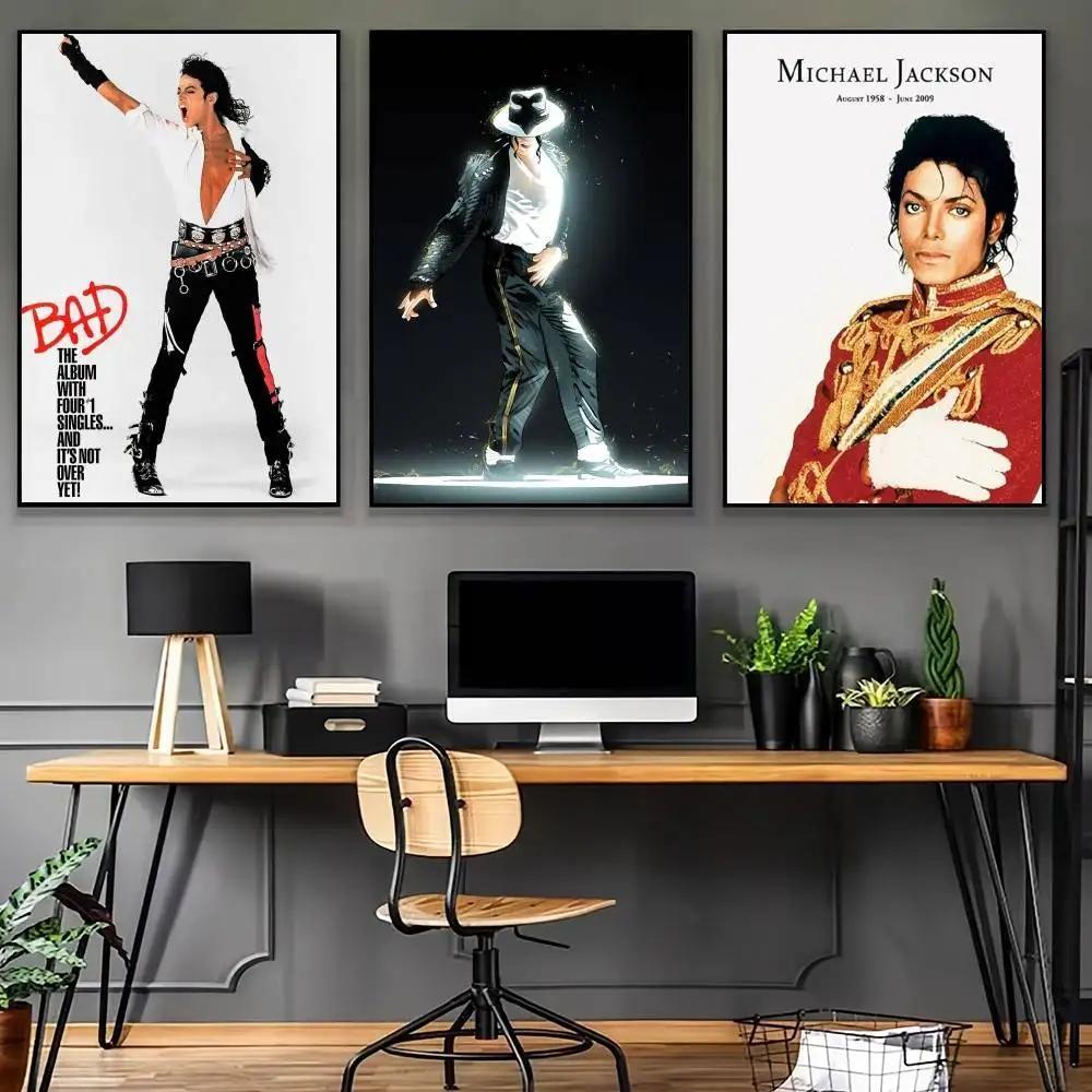 Ca sĩ Michael Jackson Poster In Nghệ thuật treo tường hiện đại cho trang trí phòng khách phòng ngủ