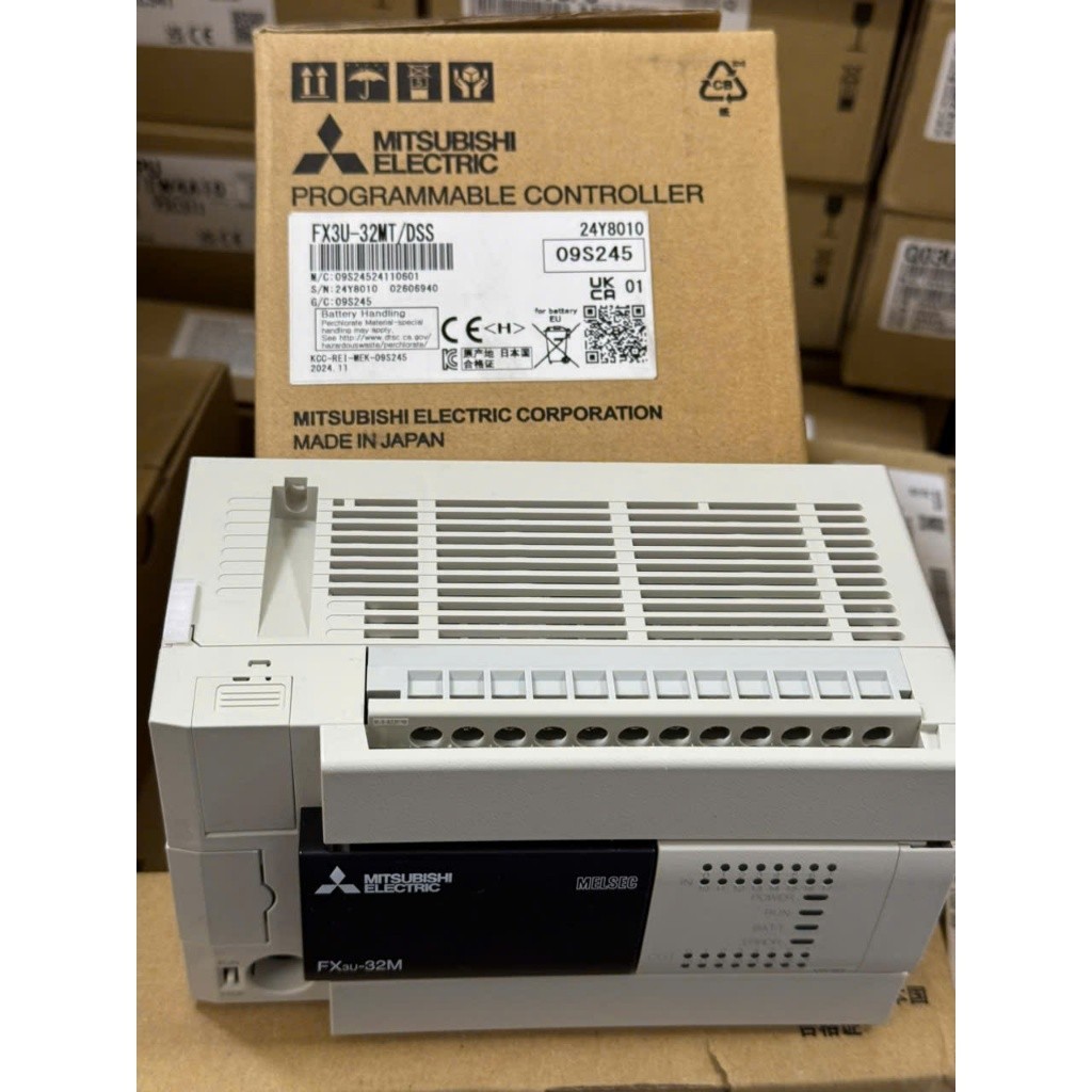 Mô đun mở rộng PLC Mitsubishi FX3U-4AD 4DA PT TC ENET 1PG 3A 232 485ADP-MB New