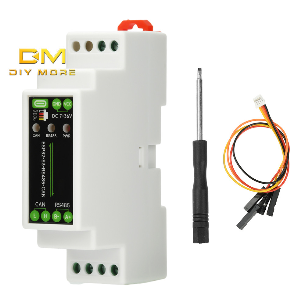 DIYMORE ESP32-S3-RS485-CAN Rơle Bluetooth Wifi 1 Kênh Bảng Điều Khiển Công Nghiệp Rs485 Có Thể Giao 