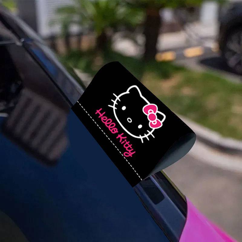 [Upgraded] Hello Kitty Pikachu Car Washed Mark Label Car Body Sticker Creative Electric Car Decorati