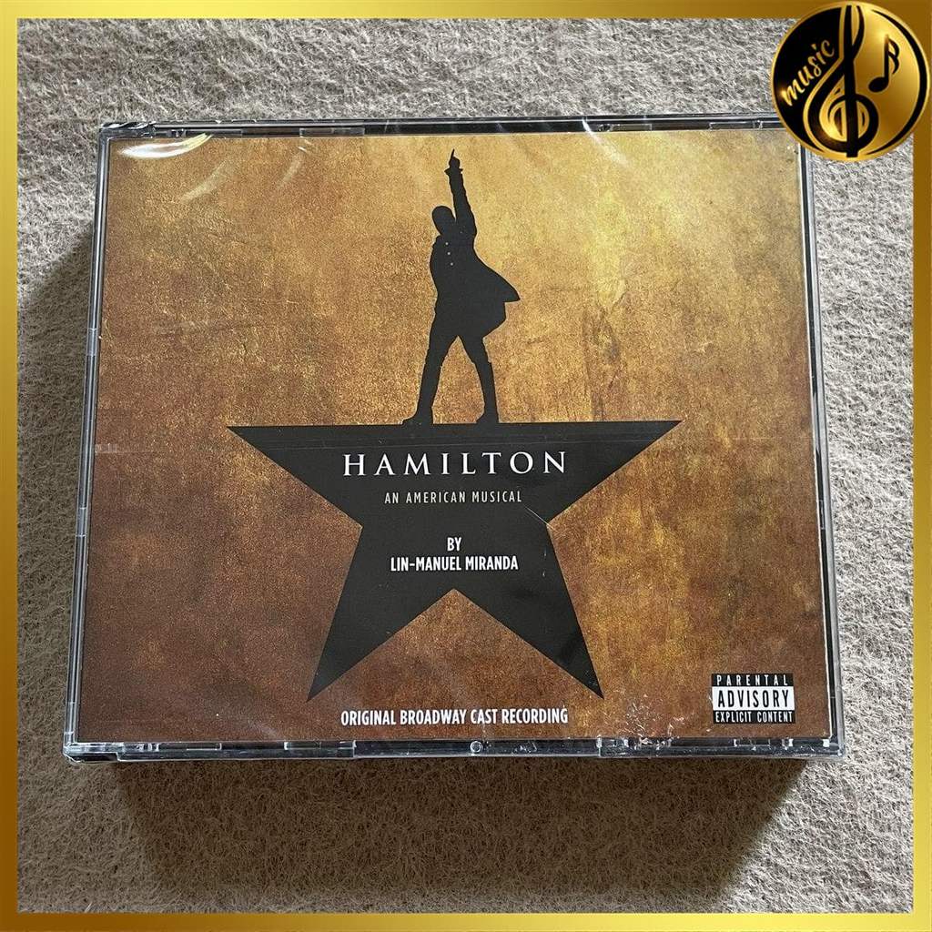 Lin-Manuel Miranda Hamilton Soundtrack [Sealed] Brand New OMVN2