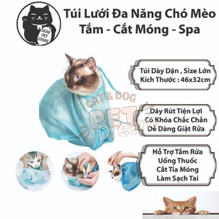 Túi Tắm Cho Chó Mèo Đa Năng Tiện Lợi