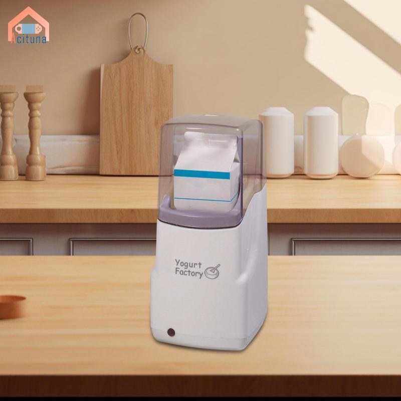 Acutuna Máy Làm Sữa Chua Tự Động Điện Nhẹ Dễ Dàng Làm Sữa Chua Chắc Chắn Nhỏ Gọn 1L Tiện Lợi DIY Tự Làm Sữa Chua Cho Nhà Bếp Gia Đình