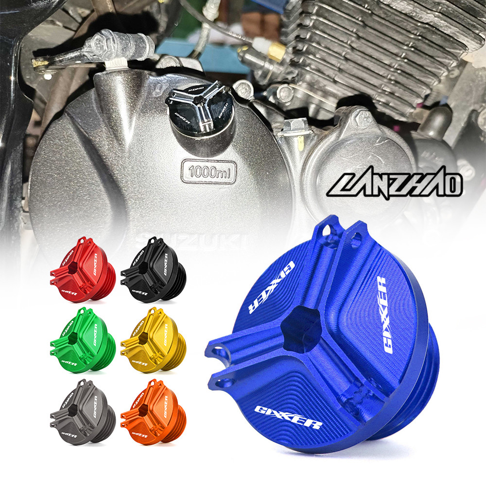 M20 * 1.5 Cho SUZUKI Gixxer 150 FI Gixxer 155 Vỏ Lọc Nhiên Liệu CNC Từ Dầu Cắm