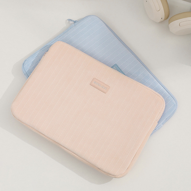 Túi đựng da laptop mới, bao bảo vệ laptop, bao da laptop nhung ngôn ngữ 14inch / 15.6inch