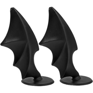 Sosoport 1 Đôi Cánh Dơi Halloween Cánh Ác Mũ Bảo Hiểm Hút Trang Trí Cho Xe Máy Xe Đạp Xe Tay Ga