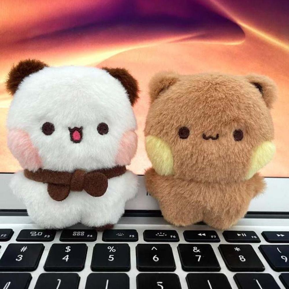 Bubu Dudu Gấu Trúc Móc Khóa Hoạt Hình Nam Châm Động Vật Bubu Dudu Móc Khóa