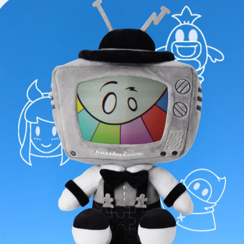 Phong cách mới SMG4 Mr Câu đố sang trọng Mr. Búp bê búp bê đồ chơi sang trọng xếp hình