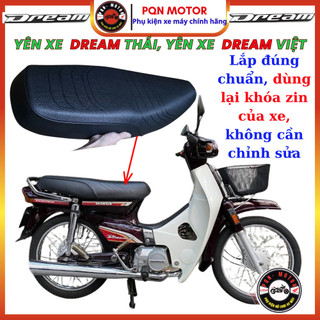 Yên Xe Dream II Theo Zin - Yên Xe Dream Thái, Dream Việt/ Tàu- Hàng Chất Lượng. Bảo Vệ Lốc Máy Dream