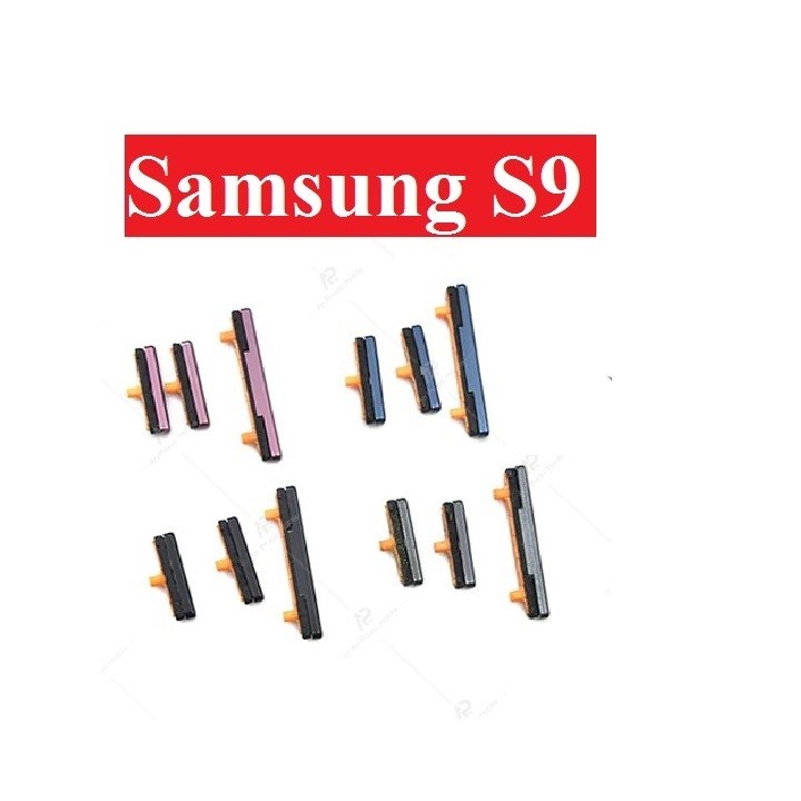 Nút Bấm Nguồn Âm Lượng Bên Ngoài Samsung Galaxy S9 Nút Bixby Side Keys Zin Mới