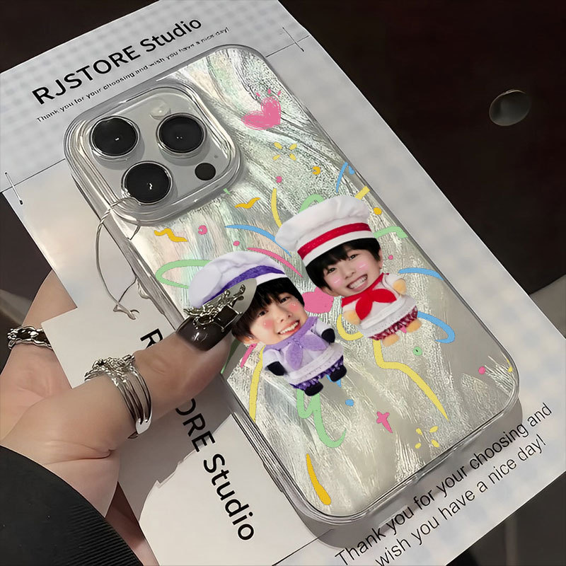 Ốp điện thoại lỗ lớn Chen Yiheng Chen Junming Thích hợp cho Real Me OPPO Xiaomi Redmi NOTEVIVOIQOO H