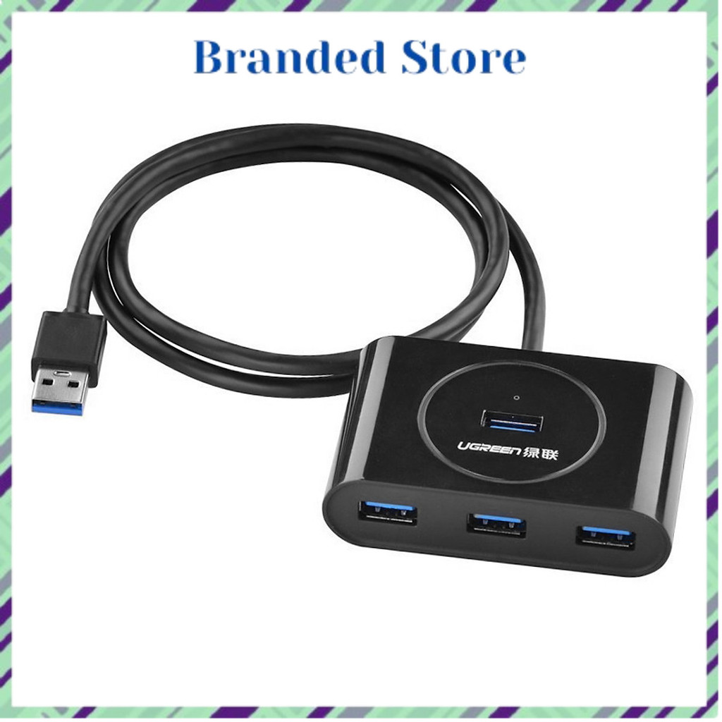 Hub 4 Cổng USB 3.0 Ugreen 20291 1m - Hàng Chính Hãng