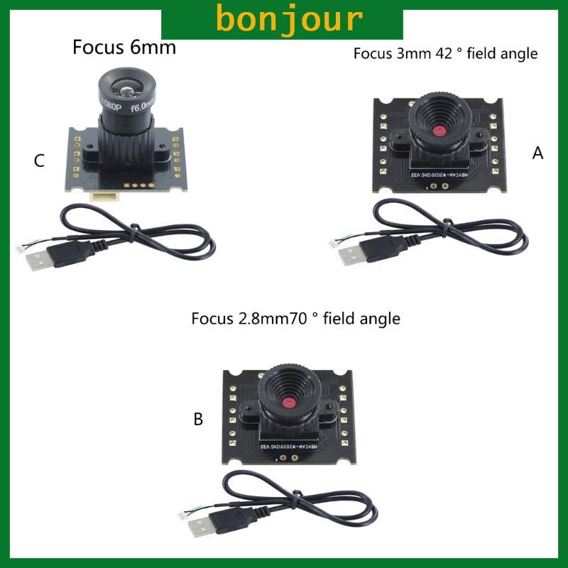Mô-đun máy ảnh BON USB OV9726 1MP 1280x720 3 2 8 6mm Ống kính lấy nét thủ công dài tiêu cự