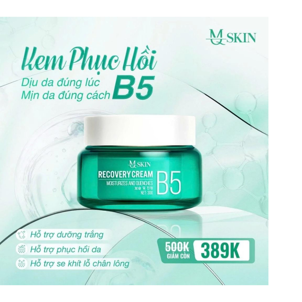 Kem B5 MQSKIN Chính Hãng Recovery Cream B5 MQSKIN 30g HÀNG CÔNG TY