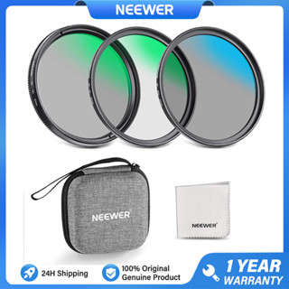Bộ lọc ống kính NEEWER 67mm UV & CPL & ND4 có túi vỏ cứng