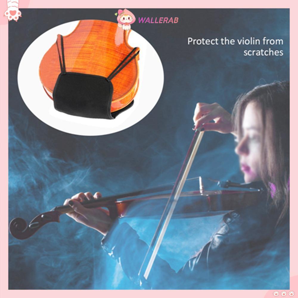 Miếng đệm cằm đàn Violin WALLERAB​, Vỏ xốp​ Vỏ bông xốp cotton Pad, dụng cụ cằm thoải mái cho đàn Vi