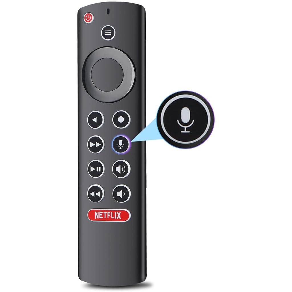 Gvirtue cho điều khiển từ xa NVIDIA Shield, Voice P3700 Đèn nền điều khiển từ xa đa năng Thay thế ch