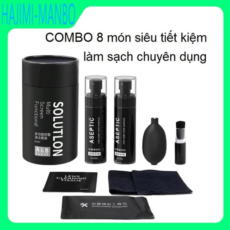 ✔✔✔Bộ làm sạch máy tính Bộ làm sạch màn hình LCD Làm sạch màn hình phun Máy chà bàn phím kẽ hở