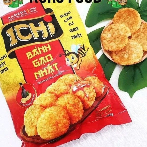 Bánh Gạo ICHI ( Bánh gạo Nhật ) - Gói 100 / 180G