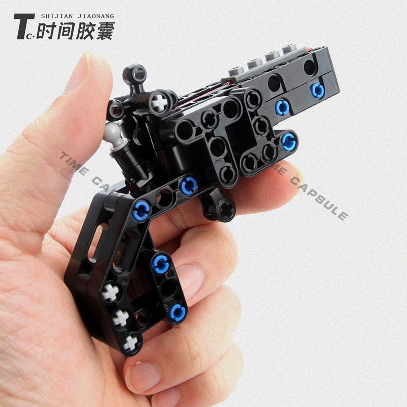 Siêu Mini Tự Làm Khối Xây Dựng Súng Đạn Khối Xây Dựng Súng Tương Thích Với Lego Palm Cannon Đồ Chơi 
