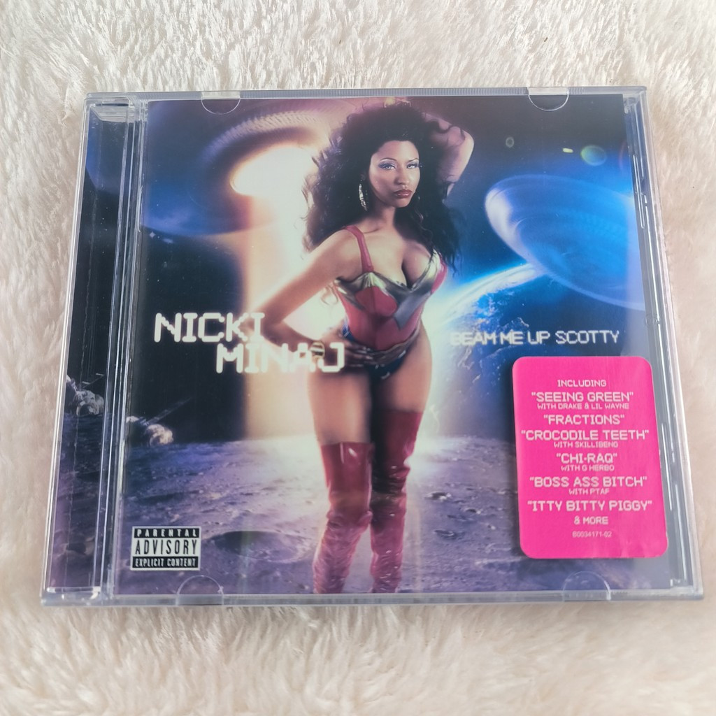 Z799 Nicki Minaj Beam Me Up Scotty CD Mixtape C0103