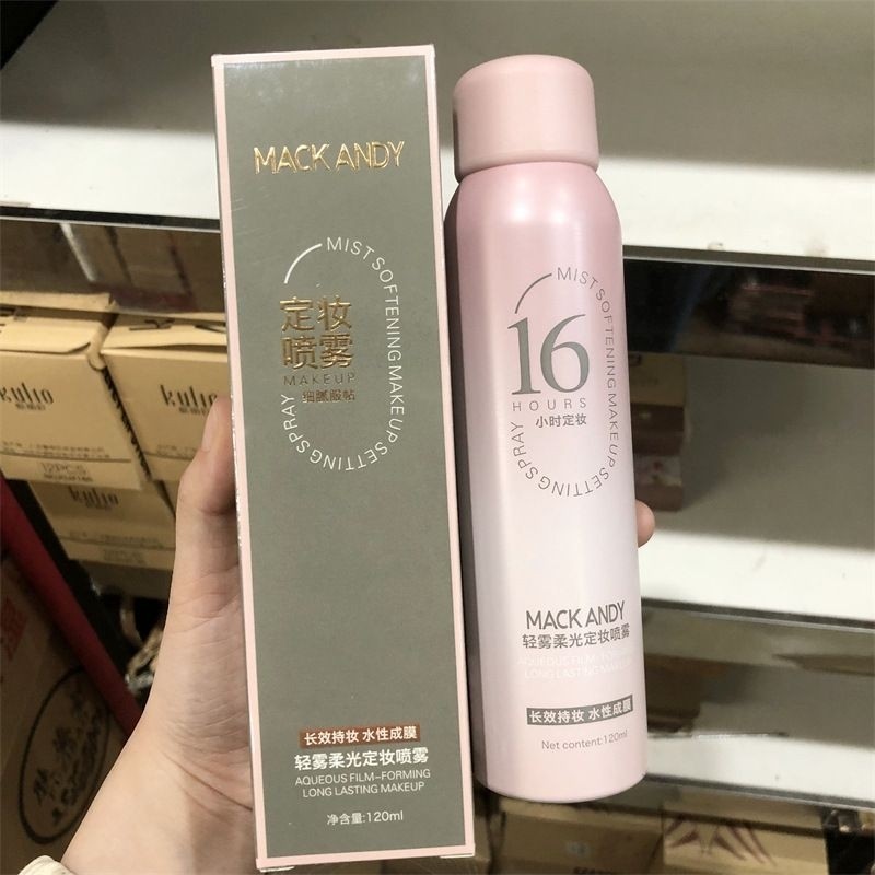 (MUSE STORE) Xịt khoá nền make up MACK ANDY 16h 120ml