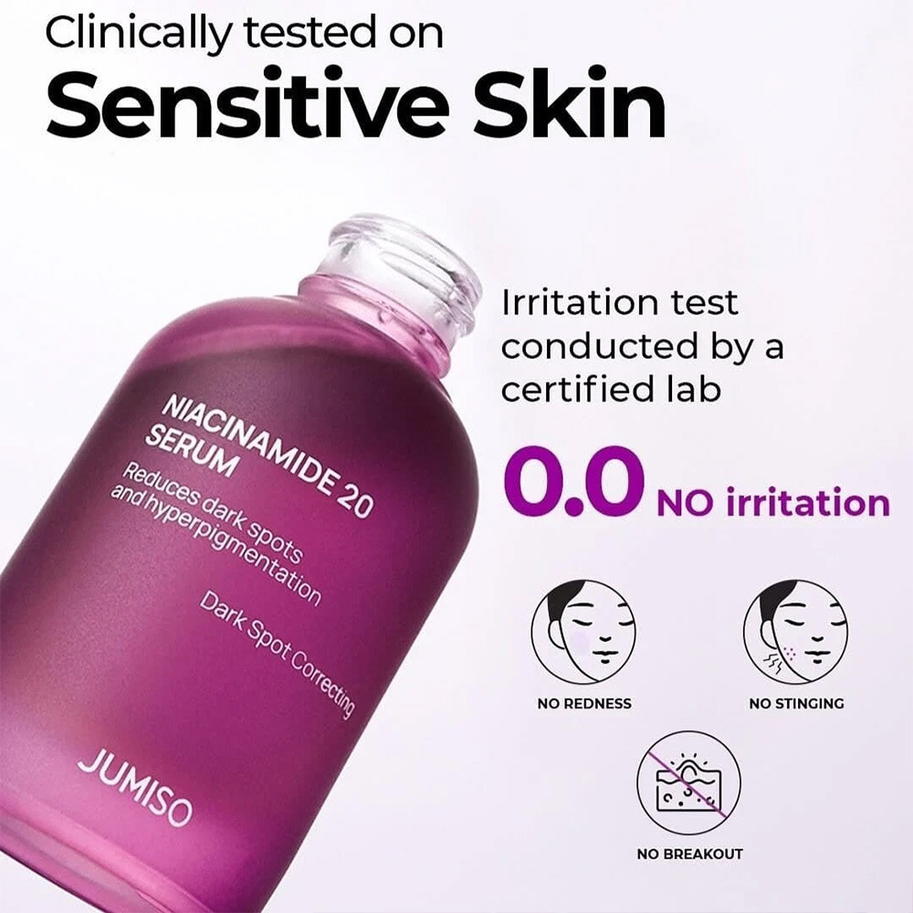 JUMISO Niacinamide 20 Essence - Removes Dark Spots, Brightens Skin