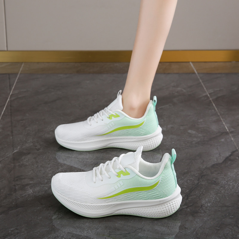 Women's Lace-Up Shoes Fashion Korean Style Four Seasons Flyknit MT-107Women's Shoes