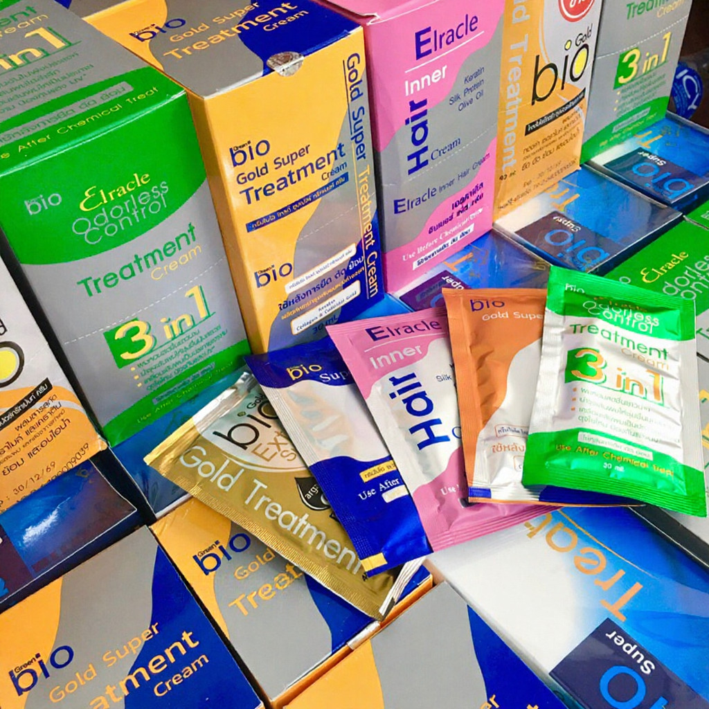 [Đủ Màu] Gói Ủ Tóc Bio Treatment Siêu Mượt Thái Lan 30ml - Jron Beauty