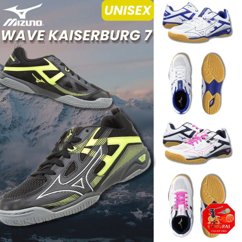 [Mizuno] Table Tennis Shoes Wave Kaiser Bluck 7