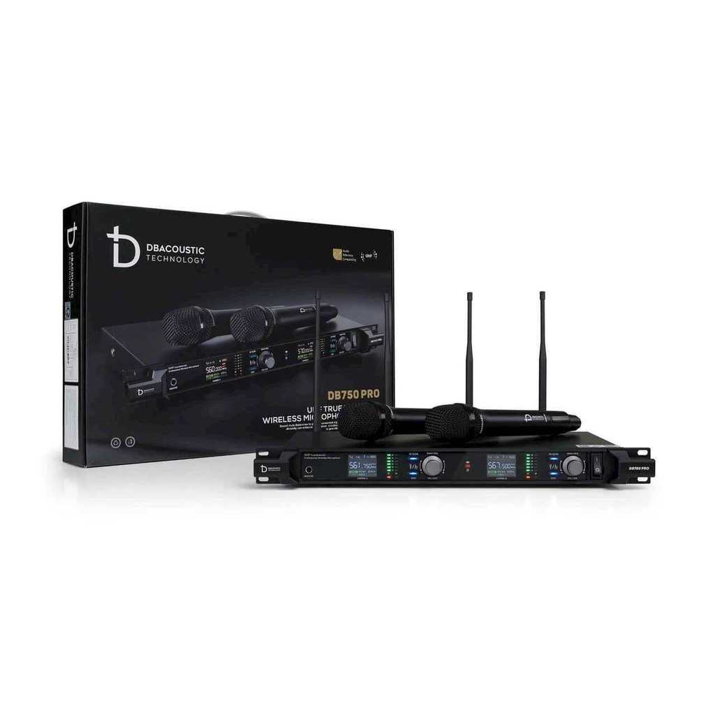 Micro DB acoustic DB750 Pro MKII Chính Hãng Chuyên Sự Kiện.Tặng bộ pin sạc 2025