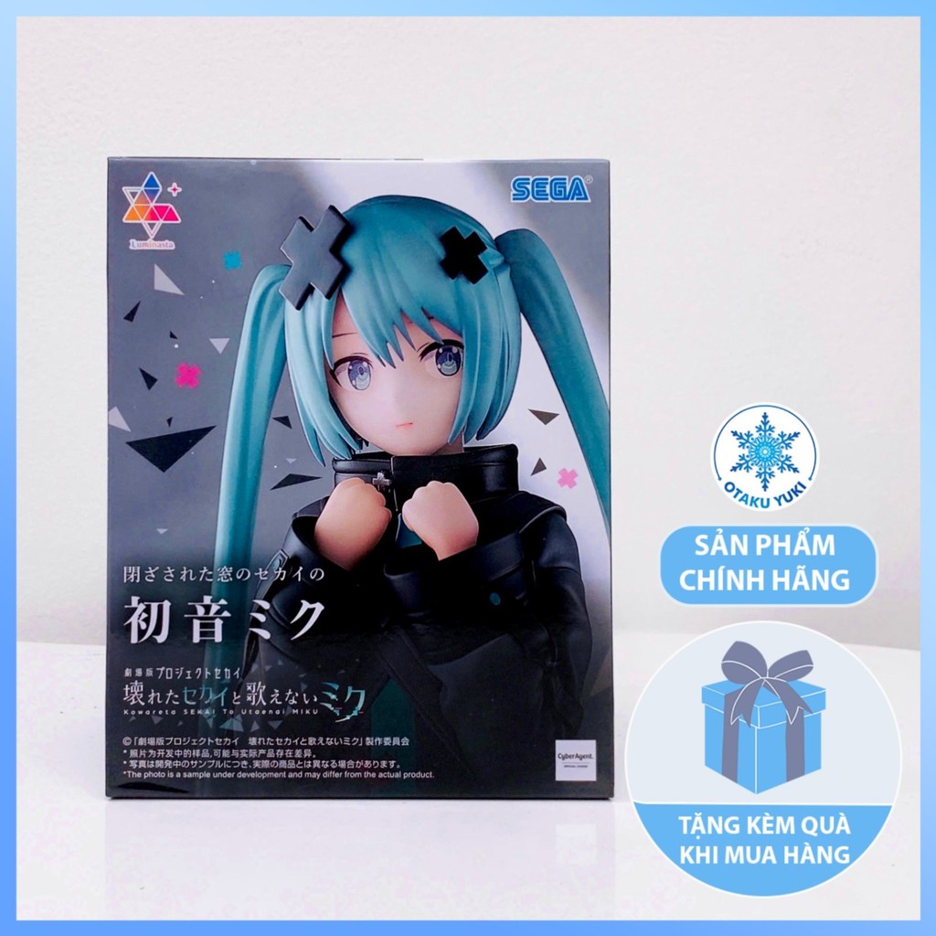 Mô Hình Hatsune Miku Unshuttered SEKAI Ver - Project Sekai Luminasta Figure Chính Hãng (SEGA)