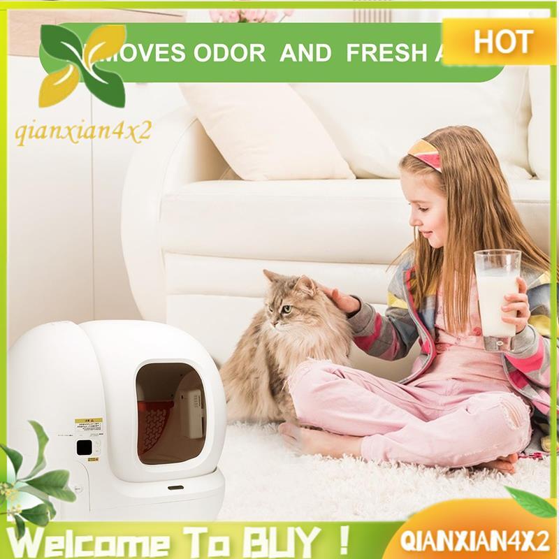 Khử Mùi N50 Cho Max Tự Làm Sạch Mèo Hộp Xả Rác Nhà Vệ Sinh Mèo Kiểm Soát Mùi Làm Sạch Không Khí