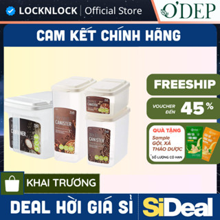 Hộp bảo quản thực phẩm Dry Food LocknLock Chính hãng Nhiều dung tích P-1735 P-1736 P-1737 P-1738 - SIDEAL SIO