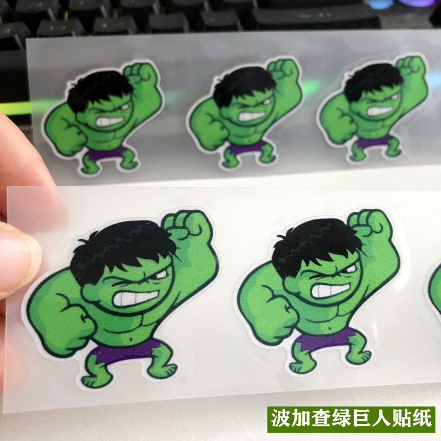 Giao Hàng 24h - Decal Dán Xe Đạp Hulk Thiết Kế Sáng Tạo Phản Quang Cho Tay Lái