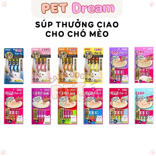 Súp Thưởng Ciao Churu Cho Mèo