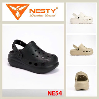 【NE54】[TẶNG CHARM ] Dép Sục – Mẫu Mới 2025, Đế Cao 6 cm, Êm Nhẹ Thời Trang Unisex