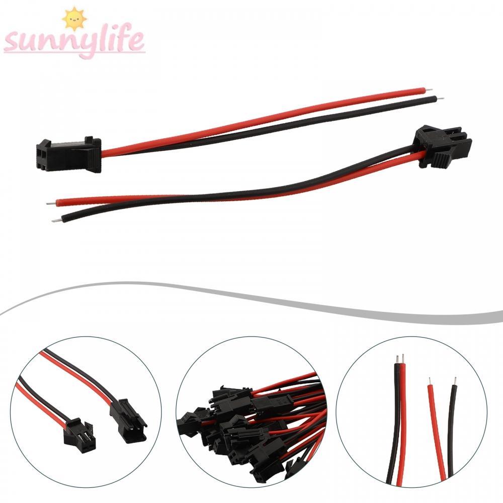 【Spot goods】510 Pairs LED Connector Terminal Block 2 Pin Male Female for LED Remote Controls